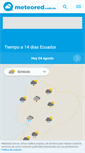 Mobile Screenshot of meteored.com.ec